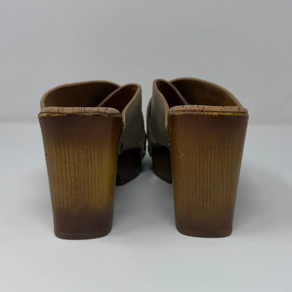 Korks Women's Lynda Comfort Slide Sandals - Tan - 8